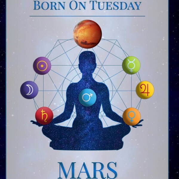 My Birth Planet Is Mars | Astrology Reading Report For Tuesday Born | Mars Rules Tuesday Martian Personility Qualities Days You Were Born
