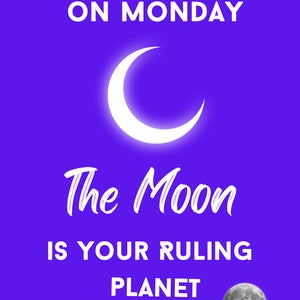 Lectura astrológica para el día de nacimiento de la LUNA/ Carta natal Carta astrológica del alma Lectura de personalidad/ Libro astrológico del día de la semana Descarga