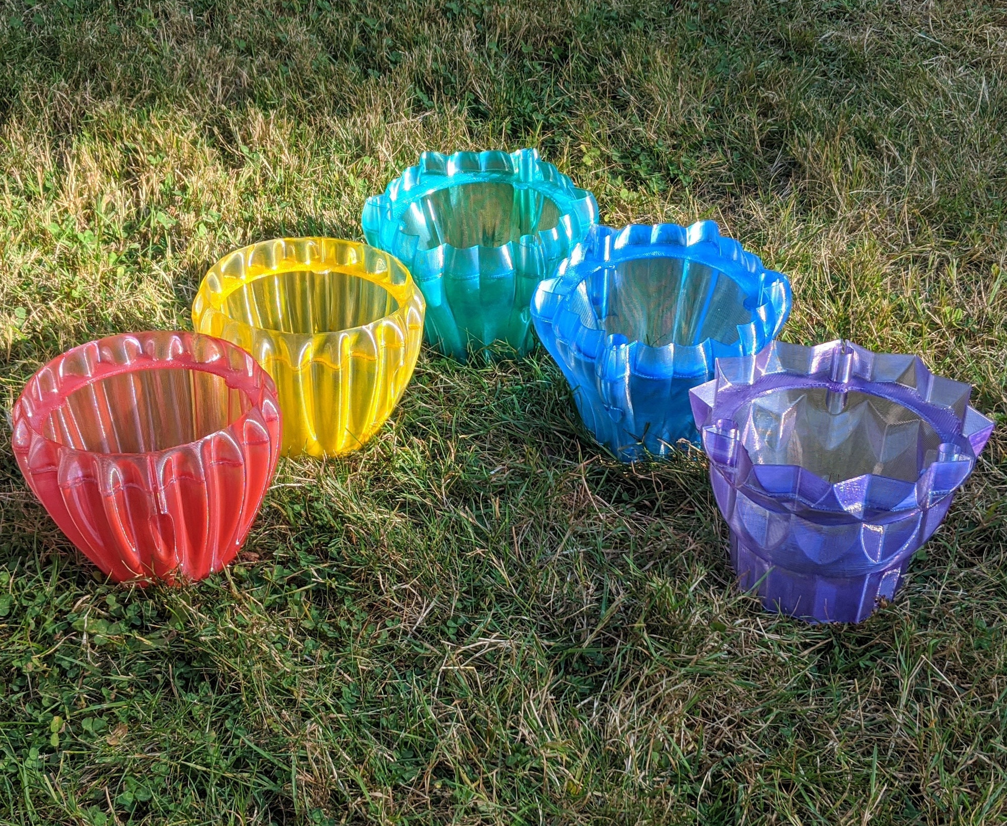 Orchid Hanging Planter Recycled Plastic Hanging Plant Pot Etsy