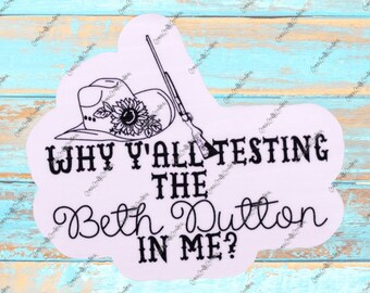 Beth Dutton Sticker