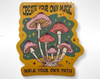 Create Your Own Magic Mushroom Sticker