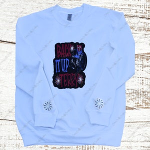 Back It Up Frottee Fleece Crewneck Pullover