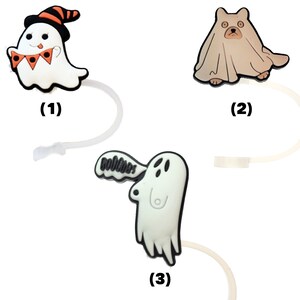 Festive Ghost Straw Cap