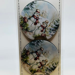 Snowman Car Coaster