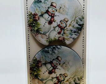 Snowman Car Coaster