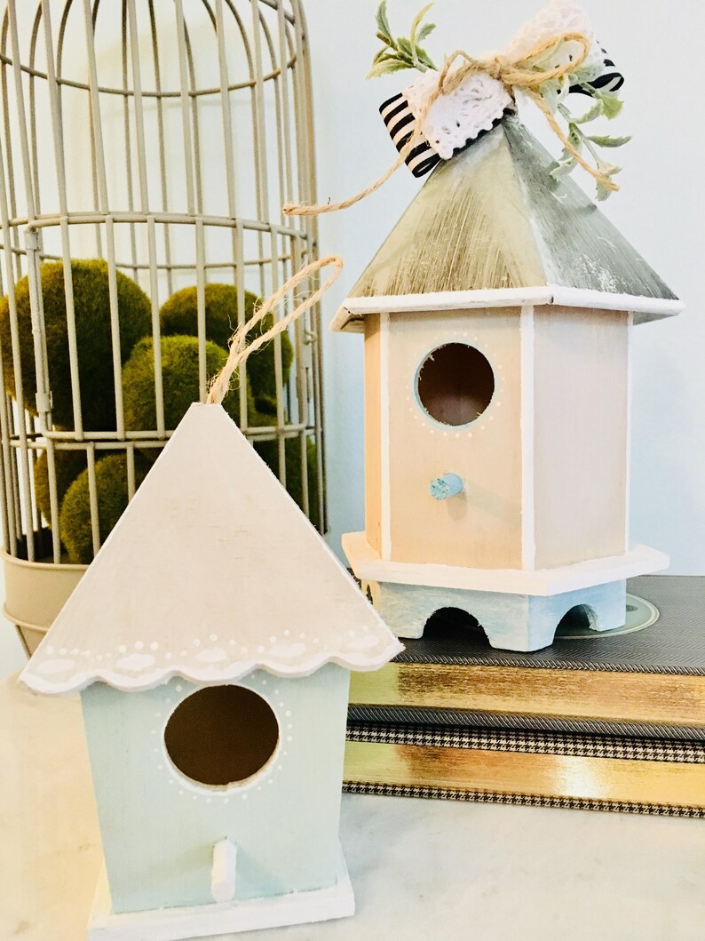 Birdhouse Decorative Bird Eater Etsy