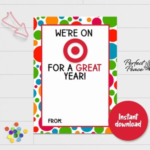 Teacher Gift Card, Target Gift Card, Teacher Appreciation,  First Day of School, Teacher Welcome Gift, Instant Download, Printable