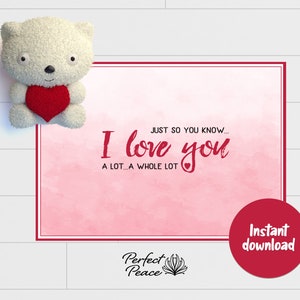 Valentine, Downloadable Card, Digital Card, Love Card, Valentine Card, Instant Download, Be Mine, Love You Card, Valentine's Day