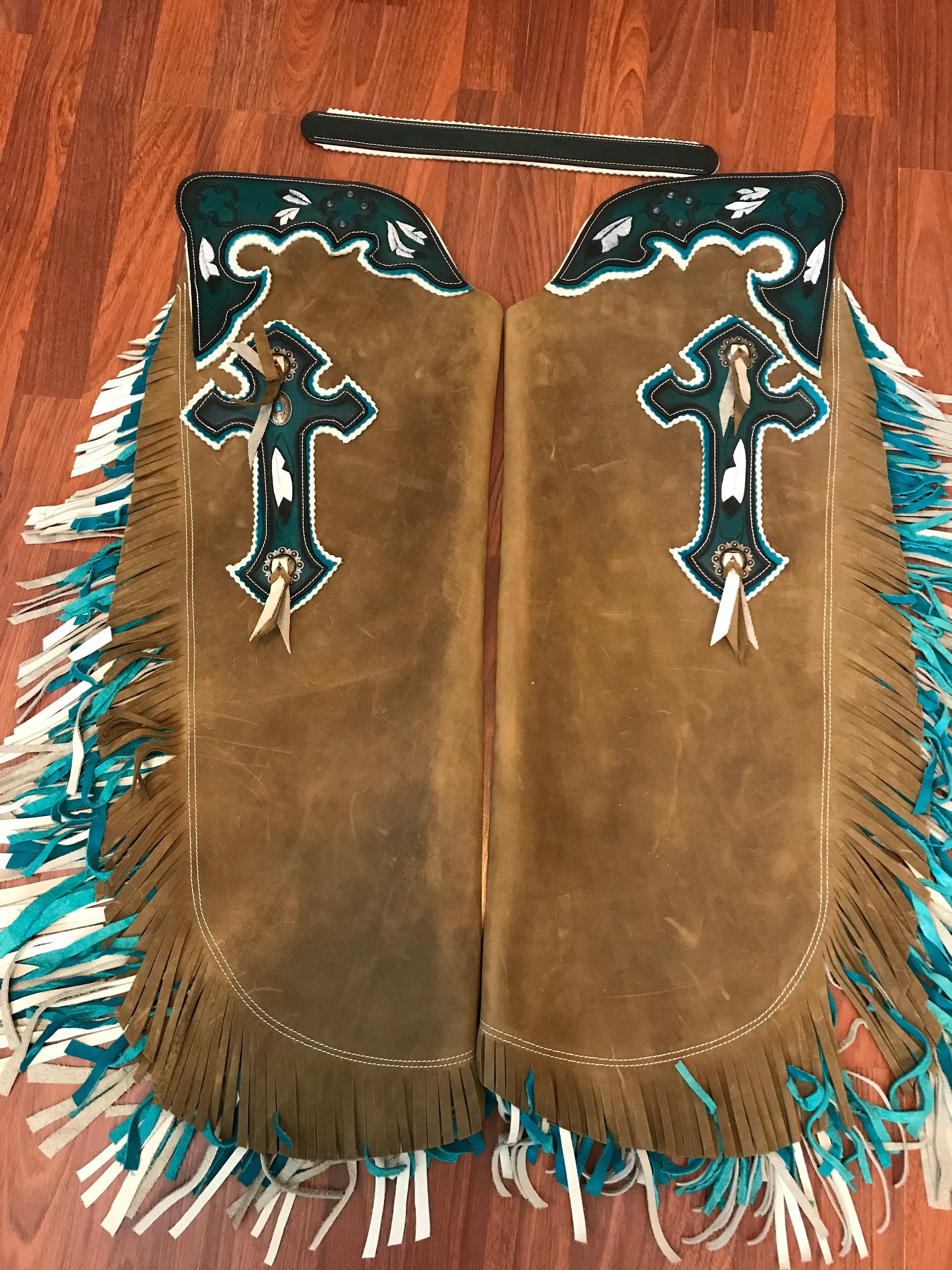 Bull Riding Chaps for sale Only 4 left at 65