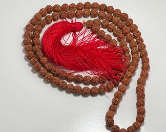 Rudraksha Mala - 5 Muki (face)