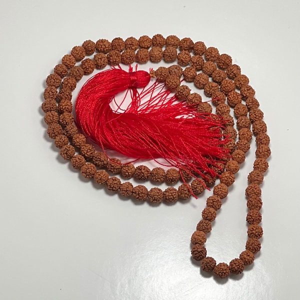 Rudraksha Mala - 5 Muki (face)