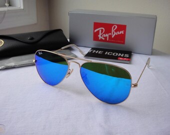 Ray Ban Aviator Mirror Etsy
