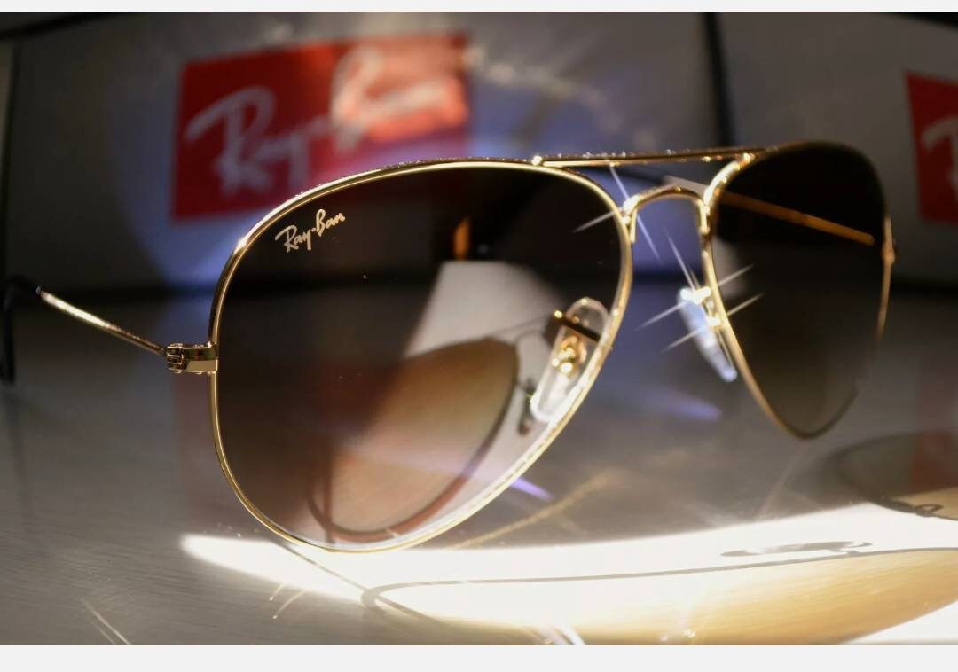 Ray ban bronze gold frame Clearance