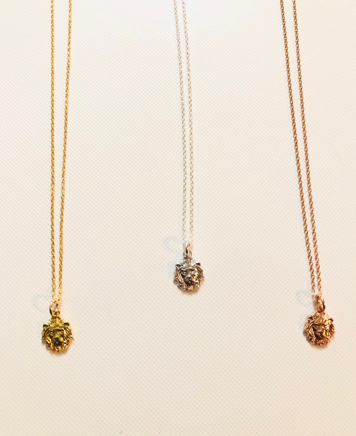 Lion Head Necklace main image 1