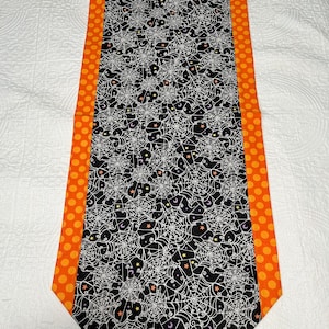 Halloween table runner, kitchen table runner, Halloween kitchen decor, Halloween piano runner, Halloween decor