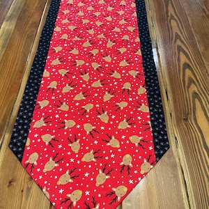 Christmas Table Runner, Holiday table runner, Christmas Decor, Holiday Decor, Christmas, Christmas Reindeer, Christmas Gifts