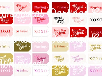Valentine's Day Gift Tags
