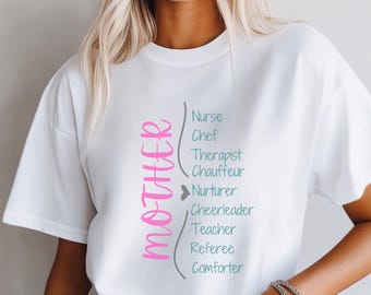 Nurturing Mother T-Shirt: US Cotton Comfort Tee