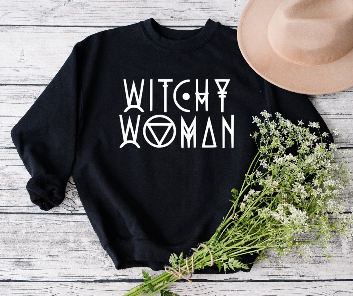 Witchy Women Sweatshirt Fall Sweatshirt Womens Sweatshirt - Etsy