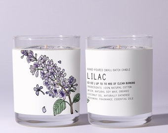 Lilac - Just Bee Candles - Soy Candle | Scented Candles | Scented Soy Candle | Natural Candle