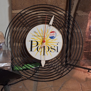 Vintage Pepsi Clock Wall Clock - Etsy