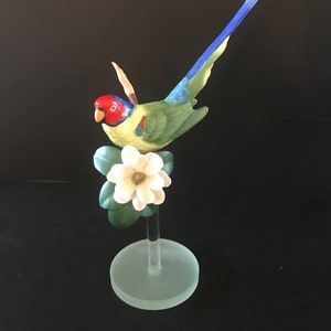 Vintage 1987 Franklin Mint Tropical Birds and Flowers (Magnolia Blossom)