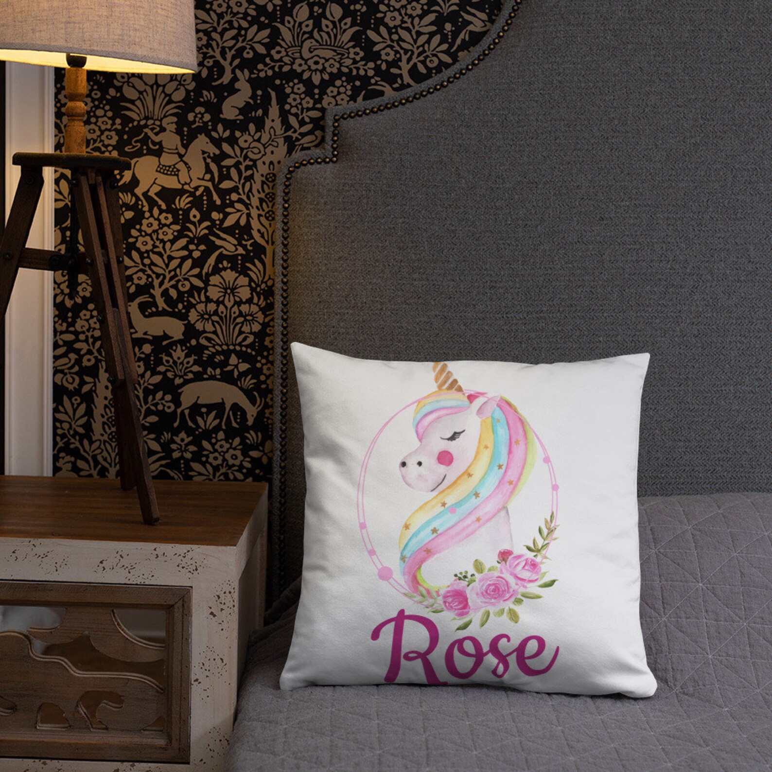 Unicorn pillows for the girls Etsy