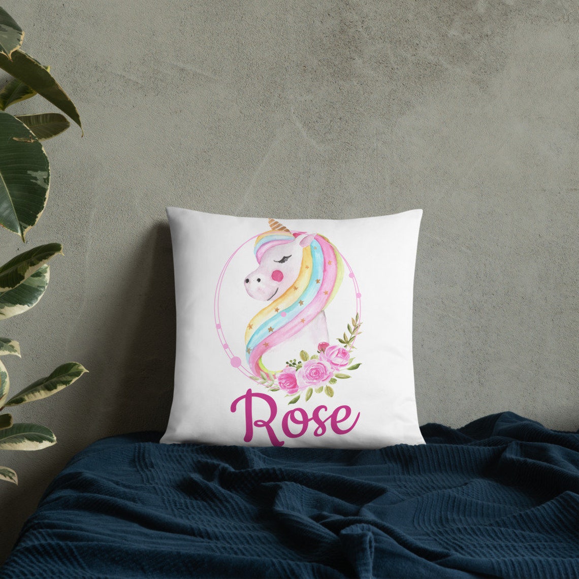 Unicorn pillows for the girls Etsy