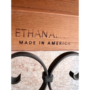 Rare Ethan Allen American Artisan Oak Coffee Table image 7
