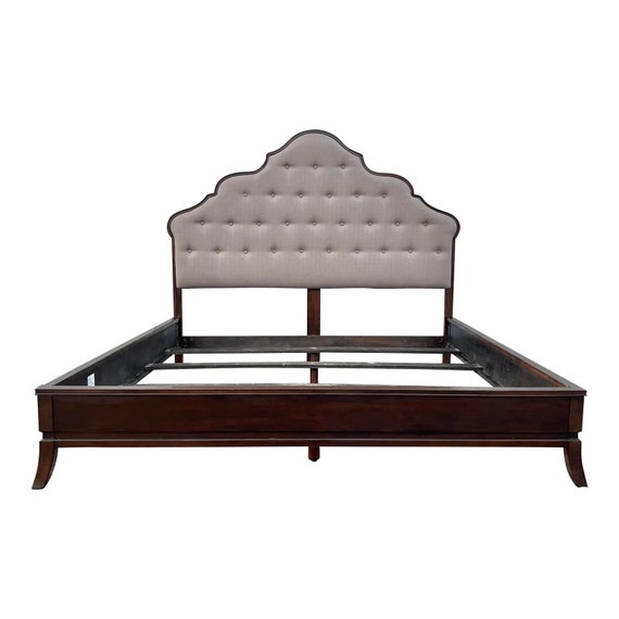 Drexel Heritage Dalliance Serendipity Upholstered Headboard Bed King Size Etsy