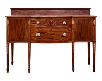 Potthast Bros. Inlaid Mahogany Federal Style Sideboard