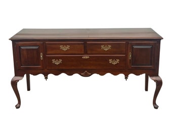 Ethan Allen Georgian Court Cherry Sideboard Credenza