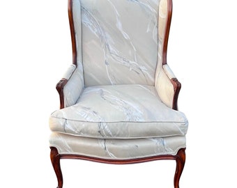 Vintage 1960’s French Provincial Wingback Chair