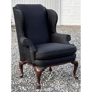 Harden Furniture Queen Anne Style Wingback Chair image 3