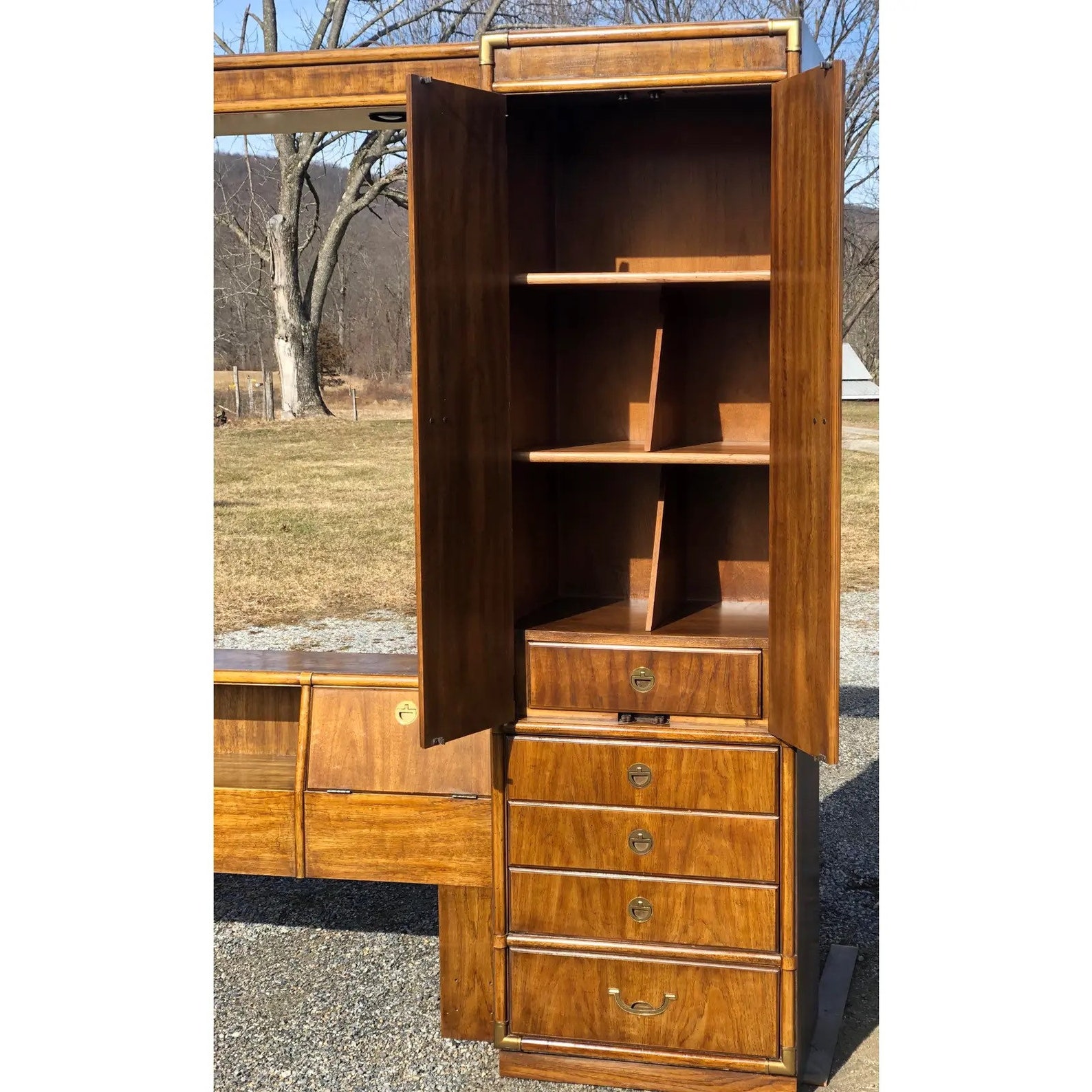 Drexel Accolade II Bedroom Grouping Headboard / Armoires Etsy