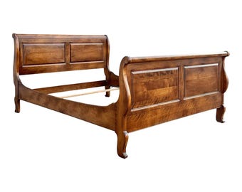 Ethan allen country french sleigh bed discount