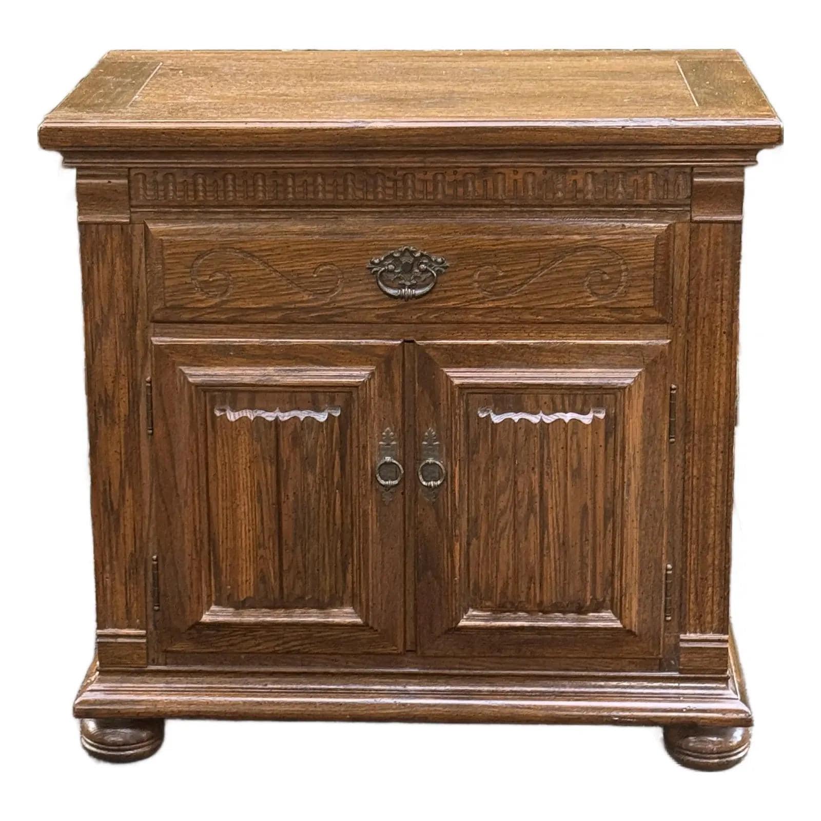 Vintage Ethan Allen Royal Charter Oak Nightstand - Etsy