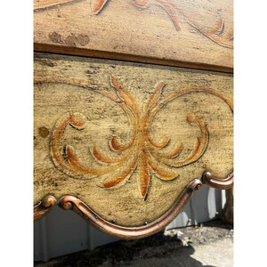 Venetian Paint Decorated Buffet Sideboard image 7