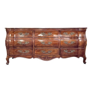 John Widdicomb Cherry Bombay Louis XV Dresser