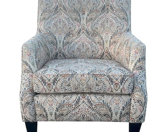 Button Tufted Upholstered Chair