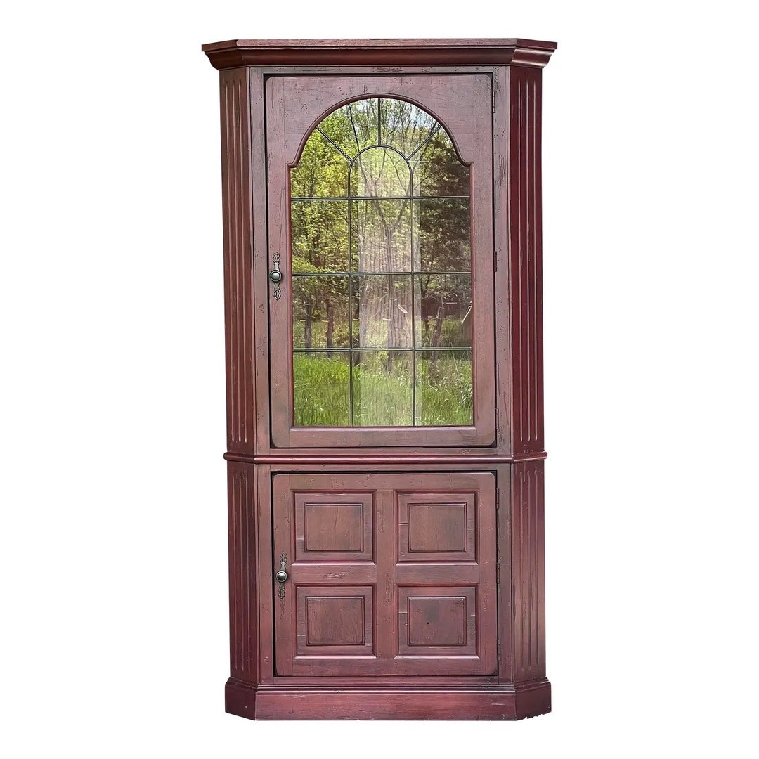 Broyhill attic sale heirlooms hutch black