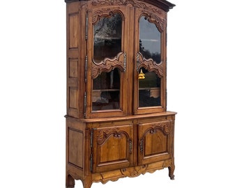Antique 18th C French Louis XV Provincial Hutch