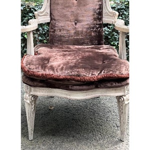 Carved Country French Wingback Chair image 10