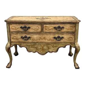 Venetian Paint Decorated Buffet Sideboard image 1