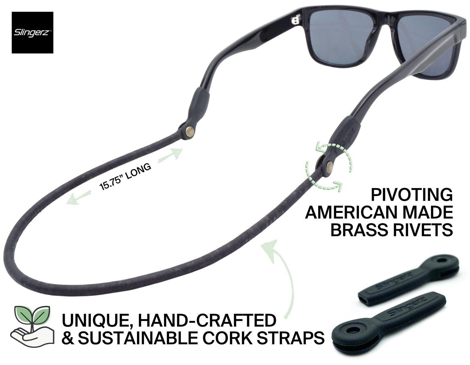 Premium Sunglass Strap for Men or Women / 2 Sizes Incl. / Slim Etsy