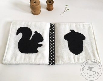 0-3 Month Monochrome Baby Book-Developmental Toy-Visual Baby