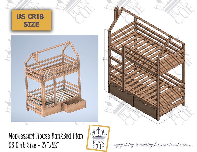 Montessori floor bed teepee bed Toddler House Bunk Bed Plan twin size loft bed Crib size bunk bed children bed,kids bedroom wood bed