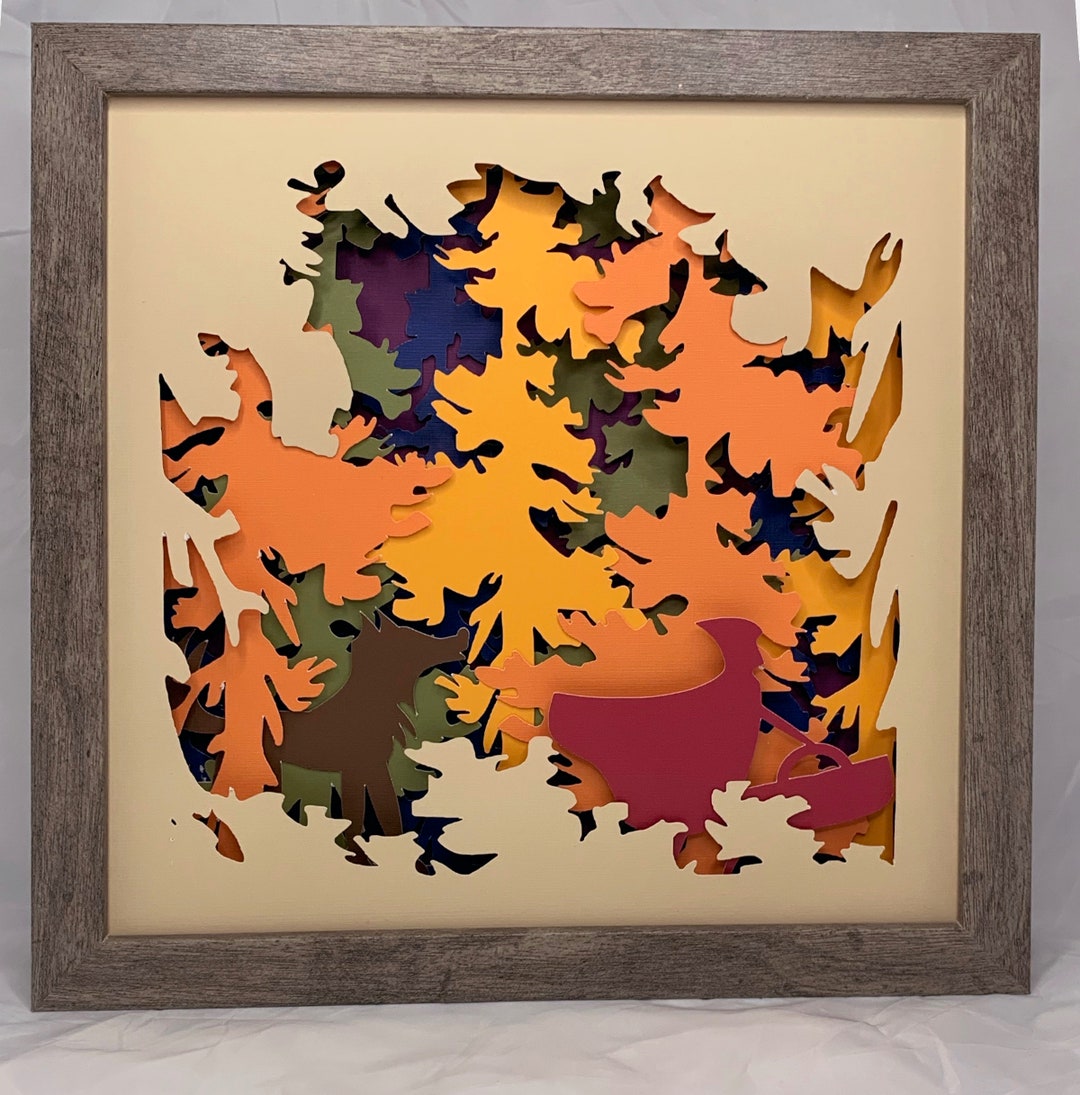 Little Red Riding Hood Shadowbox - Etsy