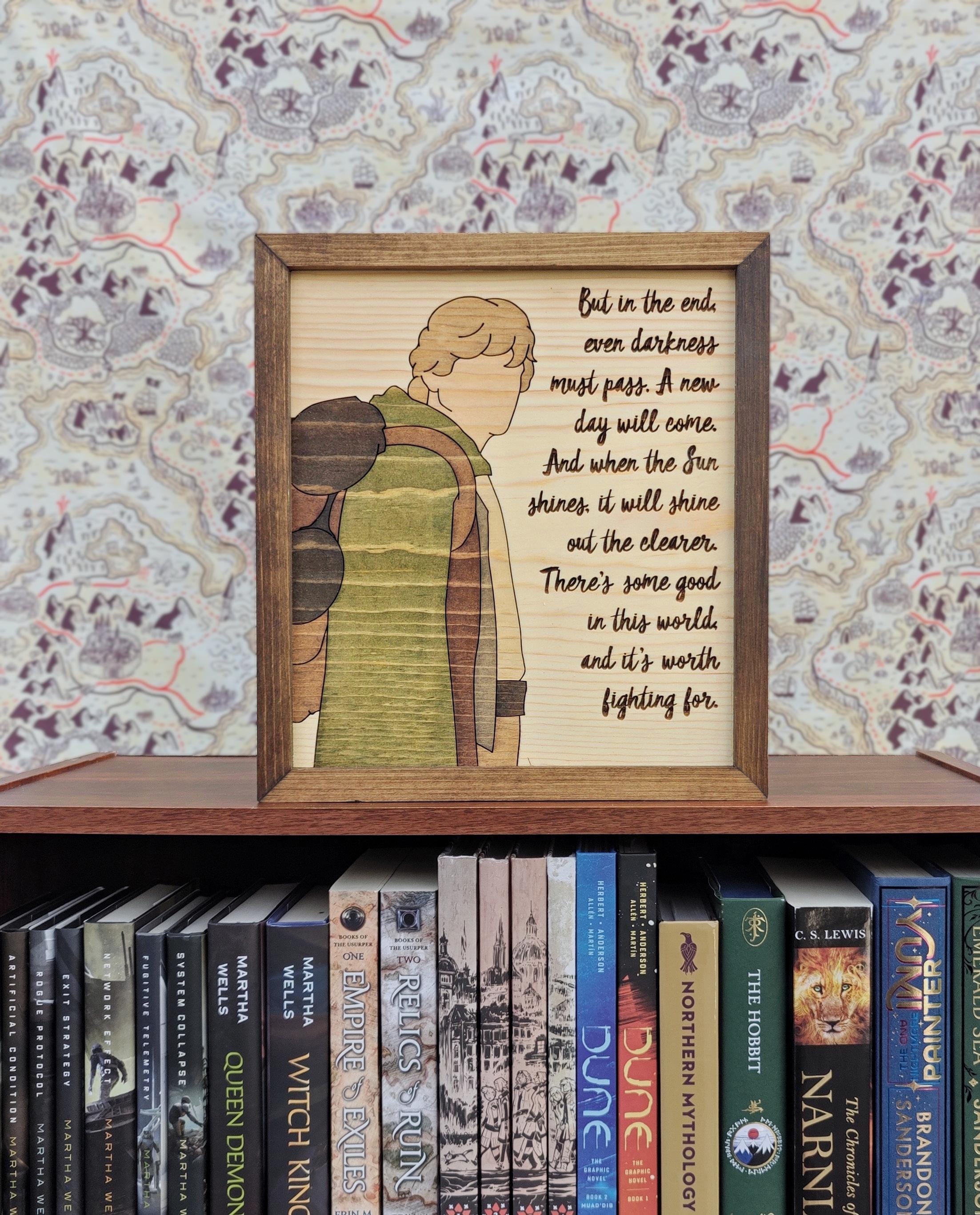 Lord of the Rings Handmade Wooden Wall Art: Samwise Sam Gamgee ...