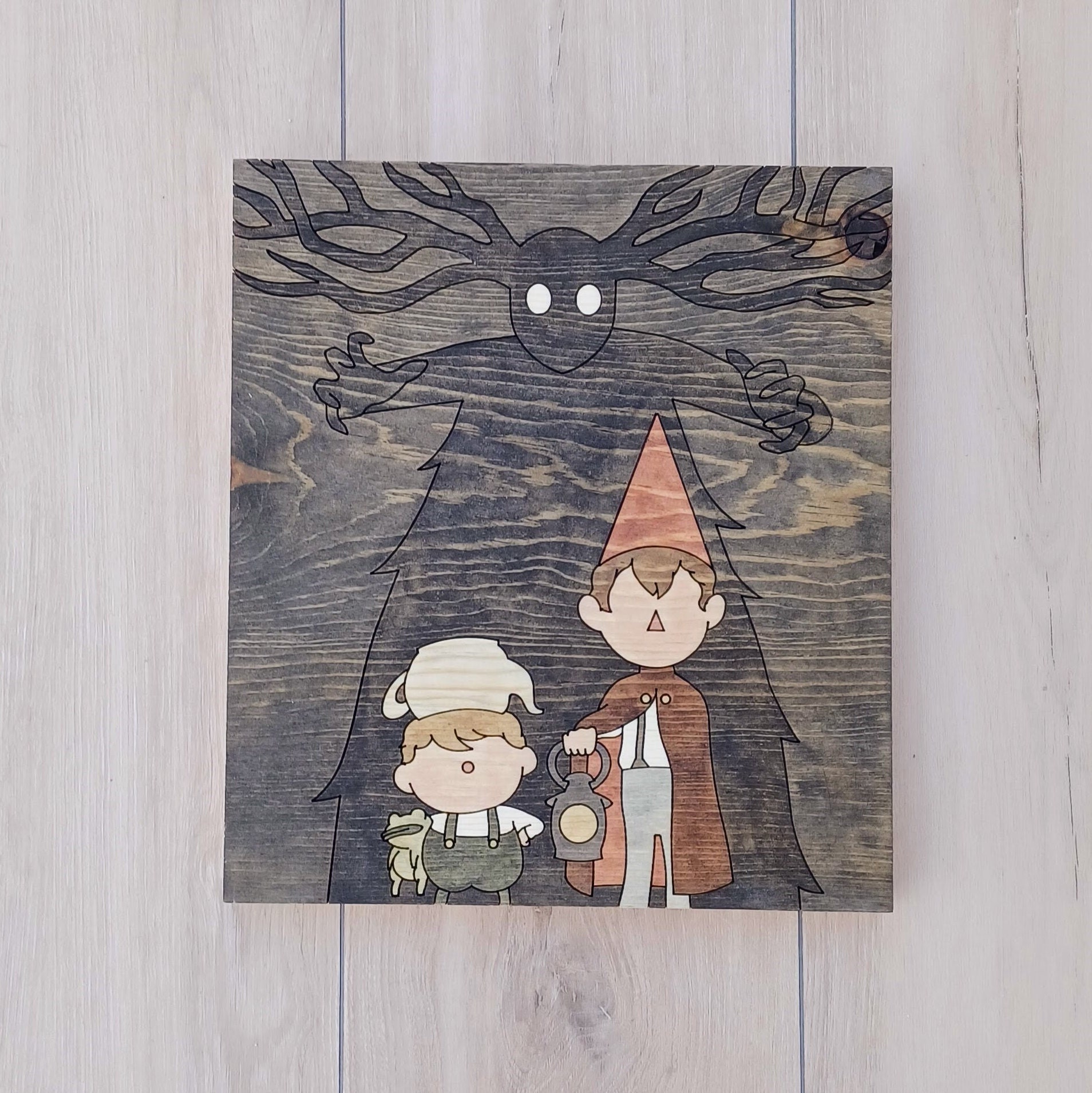 Over the Garden Wall Wood Burned Art, Wirt and Greg - Etsy